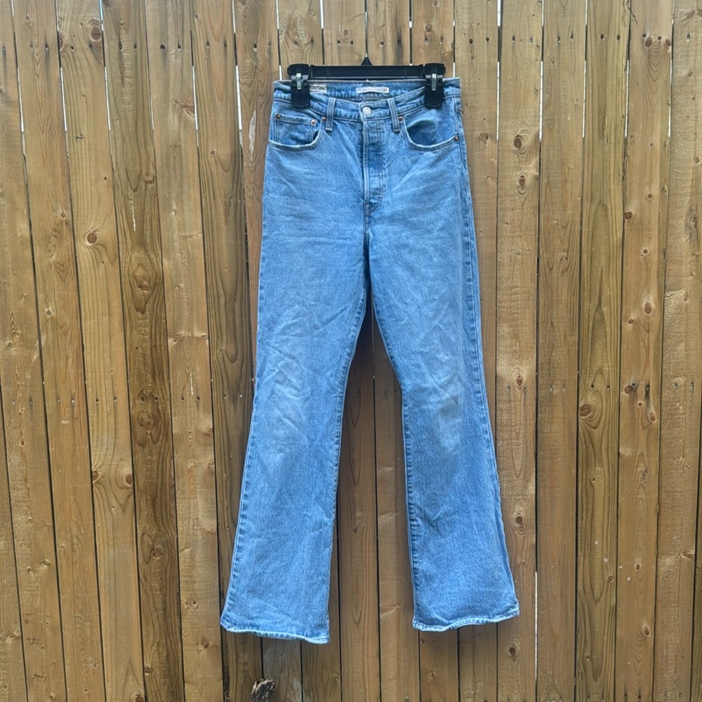 Levi's ribcage bootcut Women's Blue Jeans